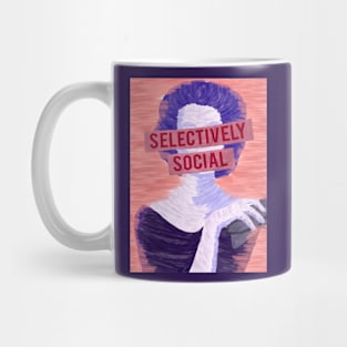 Selectively Social Mug